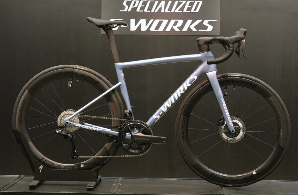SPECIALIZED S-WORKS TARMAC SL8 / 52CM / ULTEGRA / C38 / GLACIAL