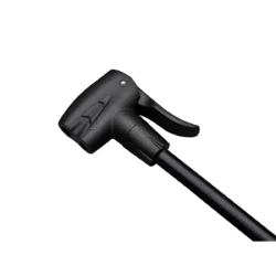 Competition fotpump stål med mätare