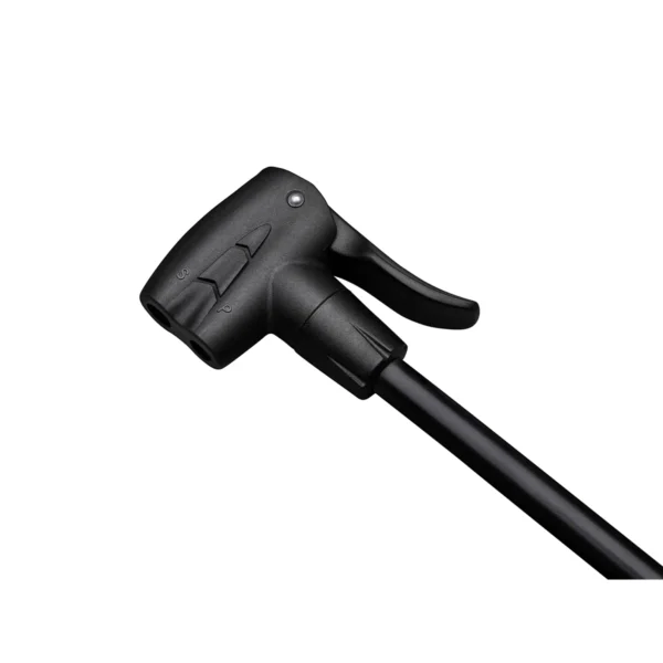 Competition fotpump stål med mätare