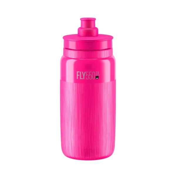 Elite Fly Tex cykelflaska 550 ml rosa