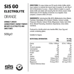 Go Energy Electrolyte energipulver