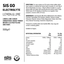 Go Energy + Electrolyte pulver