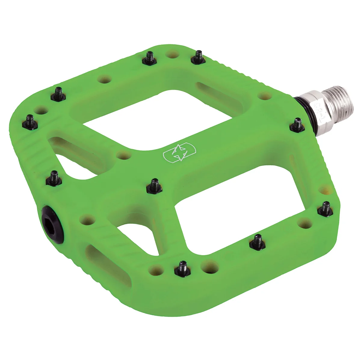 OXFORD Loam 20 pedaler flat nylon grön