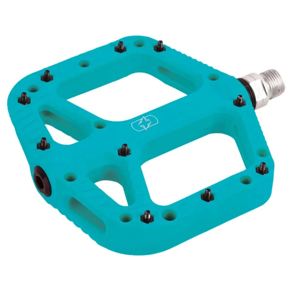 OXFORD Loam 20 pedaler flat nylon turkos