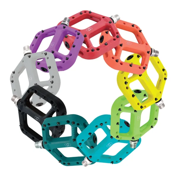 OXFORD Loam 20 pedaler flat nylon turkos