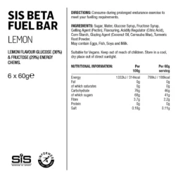 SIS Beta Fuel Lemon energibar