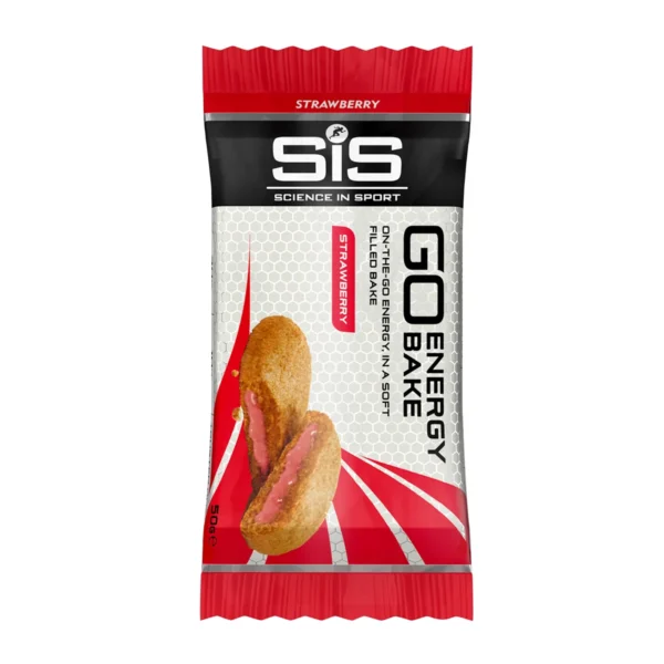 SIS GO Energy energibar 50 g jordgubbsbak