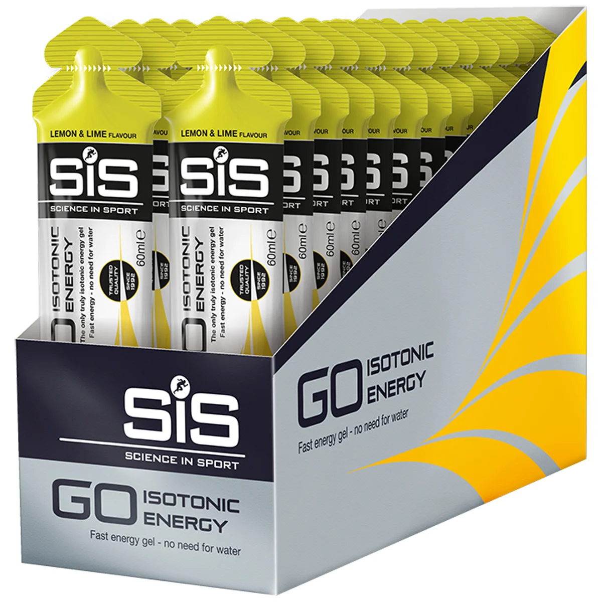SIS GO Isotonic Energy Gel citron lime 30x60ml