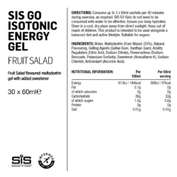 SIS GO Isotonic Energy Gel fruktsallad