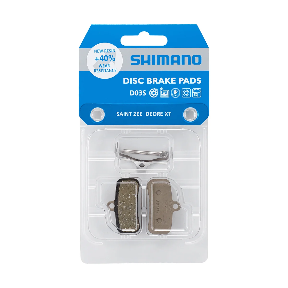 Shimano D03S skivbromsbelägg resin