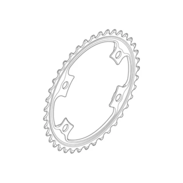 Shimano Dura-Ace FC-9000 kedjedrev 36T