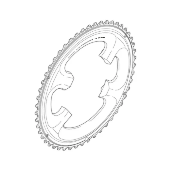 Shimano Ultegra FC-6800 kedjedrev 53T