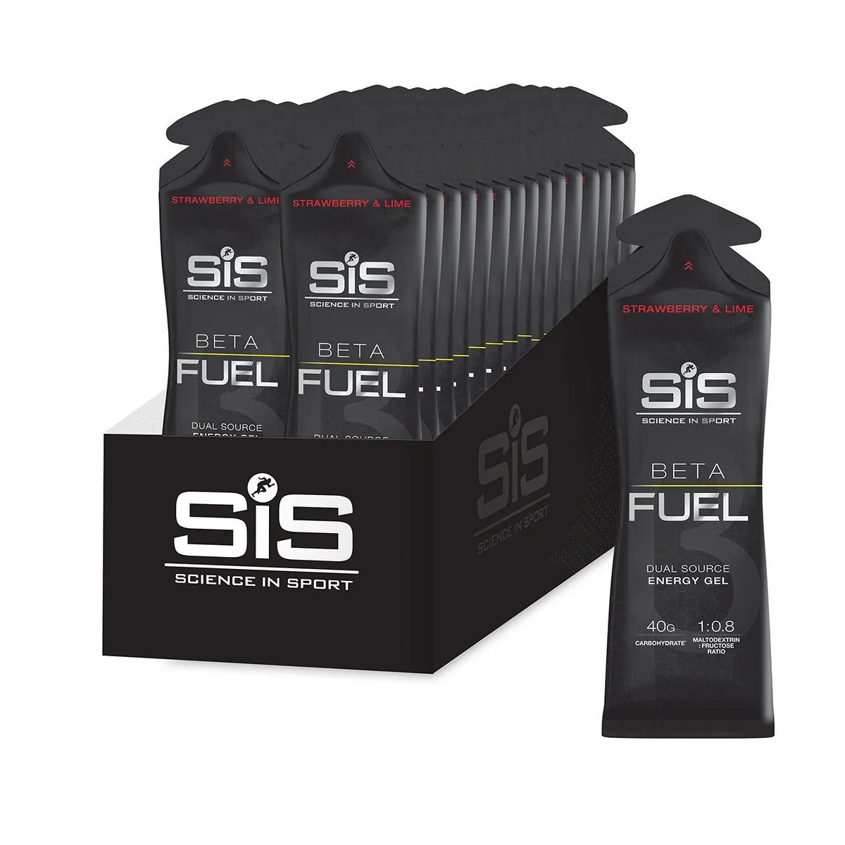 SiS Beta Fuel Gel Strawberry Lime energigel
